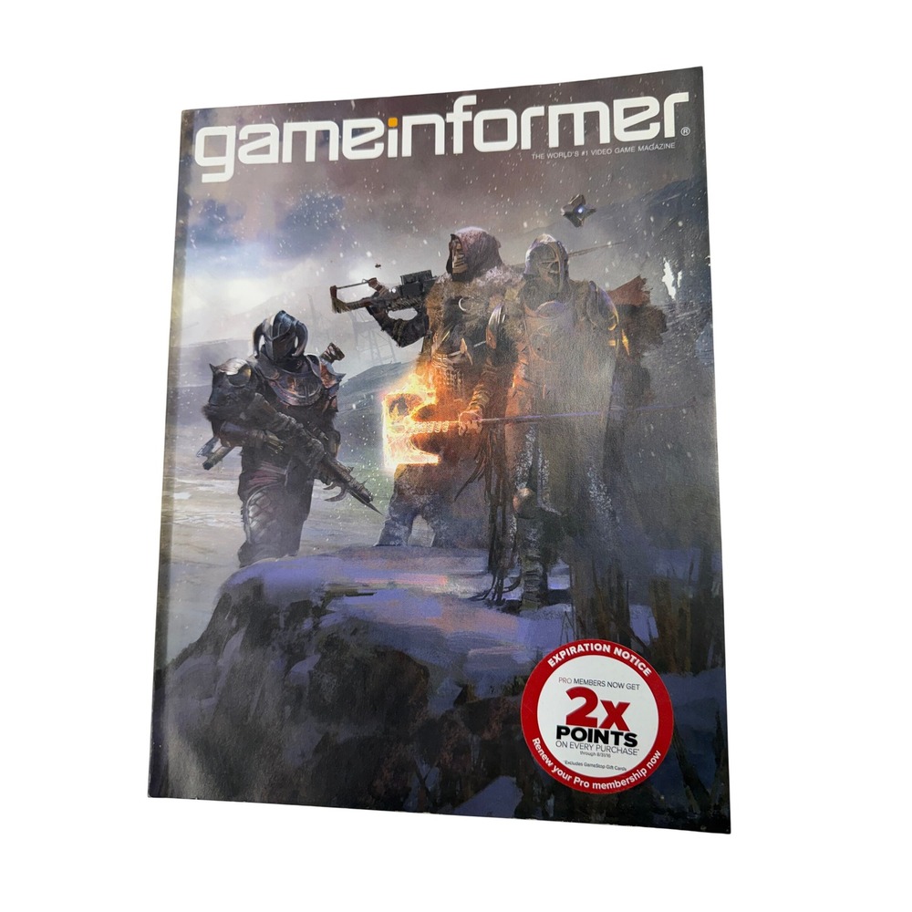 Game Informer Magazine Destiny Rise of Iron Cover Issue Bungie Video Game News